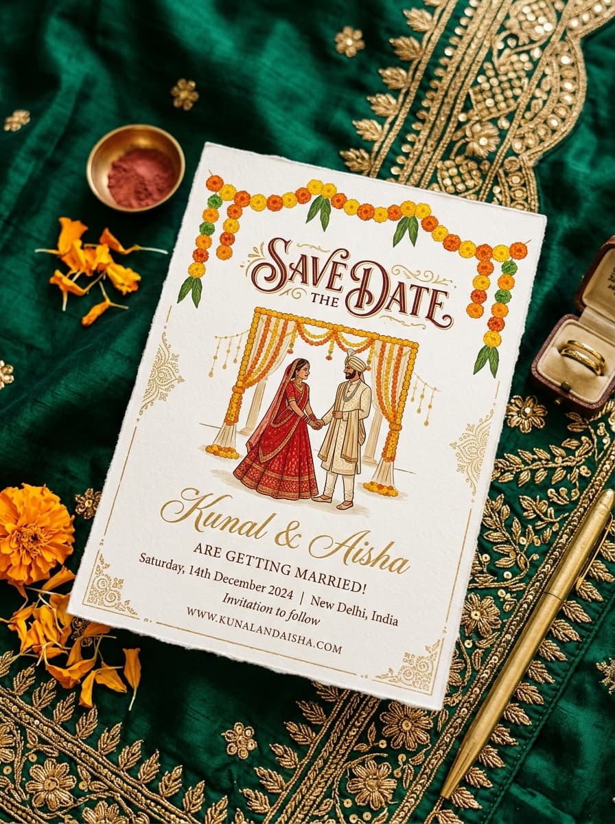 Mangal invitation sample